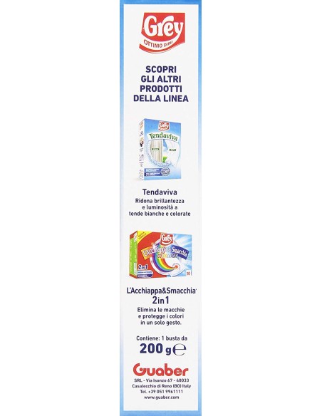 Remedia Grey Polvere - 200g - Rimedia Agli Errori Di Bucato